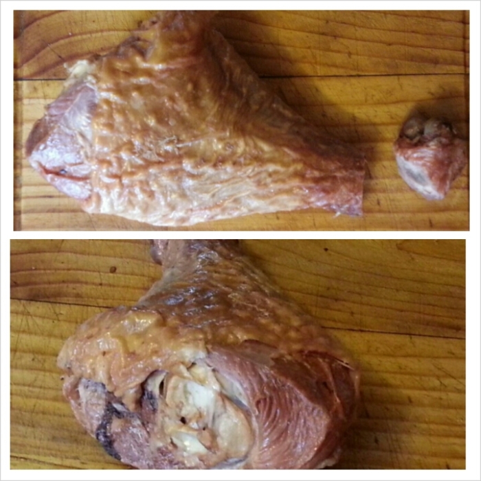 This is a smoked turkey leg. Hands down, best invention since sliced bread.
